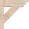 Ekena Millwork Traditional Smooth Traditional Outlooker, Douglas Fir, 5 1/2"W x 16"D x 16"H OUT06X16X16TRA01SDF - alternate 4